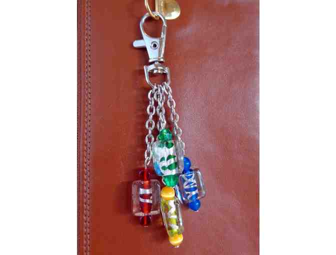 Handcrafted Candy Bag Charm -- New