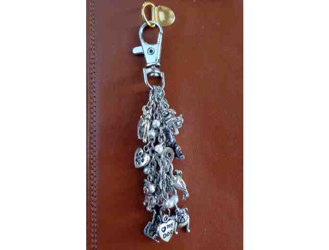 Hand-Crafted Doggie Bag Charm  -- New