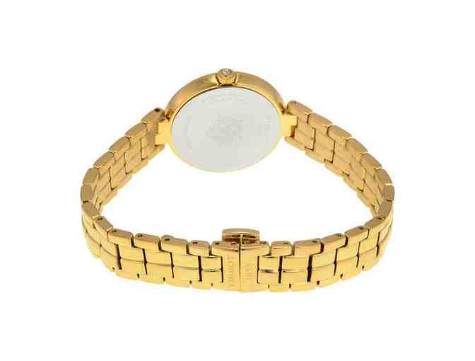 Tissot Flamingo Mother of Pearl Gold Tone Ladies Swiss Quartz Watch -- New