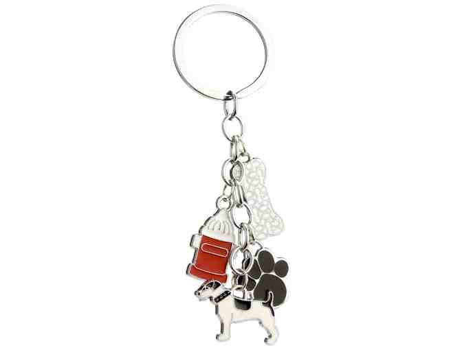 A Pup's Life Keychain -- New