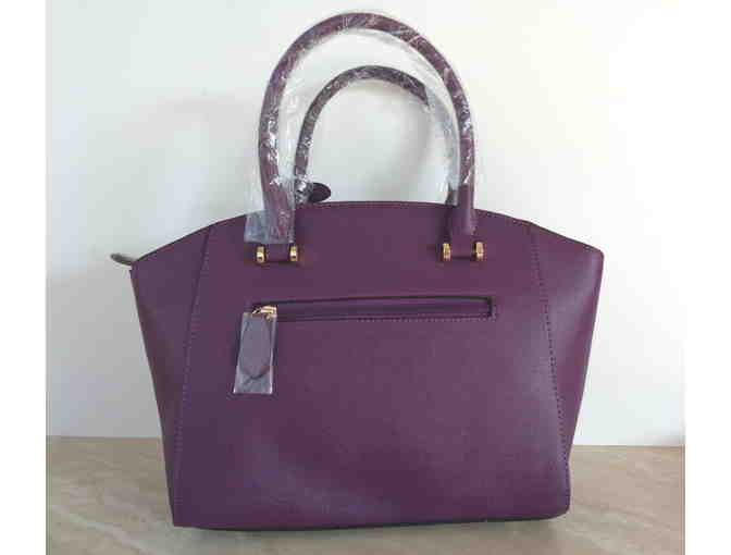 Pawsitively Beautiful Handbag -- Plum -- New