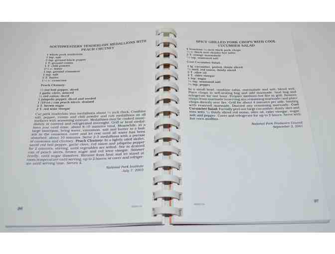 Spiral Ring Copy 'On Your Menu, too' Cookbook -- New