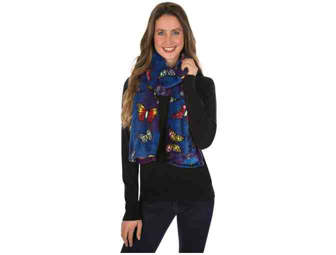 Super Cozy Butterfly Flight Scarf -- New