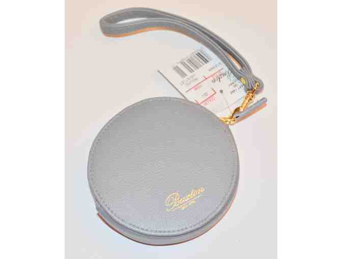 Buxton Snowflake Holiday Time Round Wristlet -- New