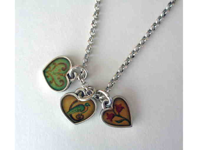 Brighton Heart Necklace, Bracelet, Earring Set -- Pre-Owned