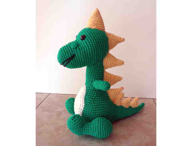 Hand-Crocheted 'Stanley the Stegosaurus' -- New