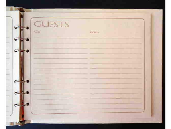 Hallmark Refillable Guest Book in Box -- New