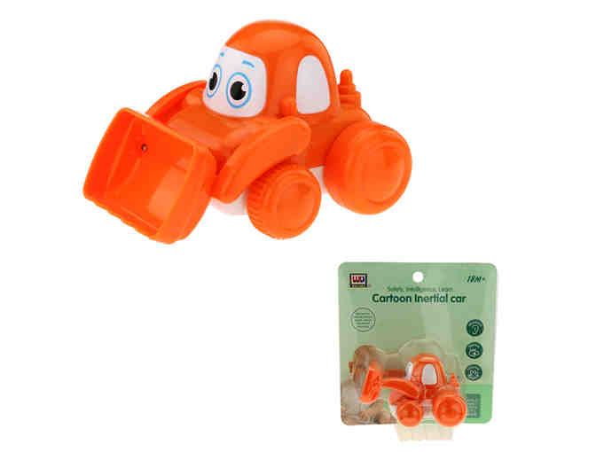 Bright Orange Bulldozer Moto -- New