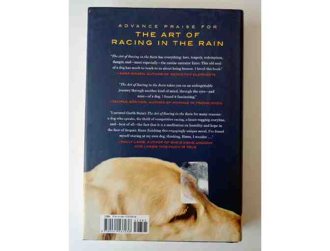 'The Art of Racing in the Rain' -- A Novel by Garth Stein -- New