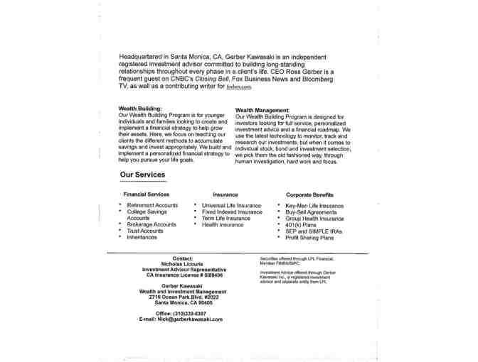 Financial Planning Consultation