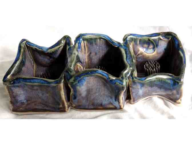 Ikebana - Flower Vase - 3 connected squares