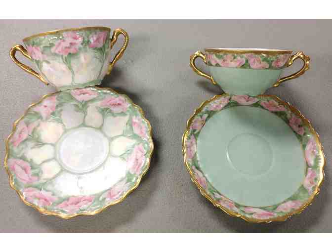 Limoges Cup and Saucer - set of 2