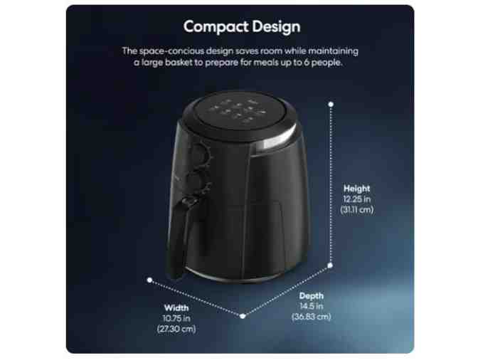 Air Fryer - Kobi 3.7 Quart Air Analog Fryer