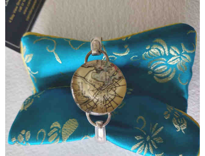 Bracelet - Sterling Silver, Chart imaging of Camden Maine