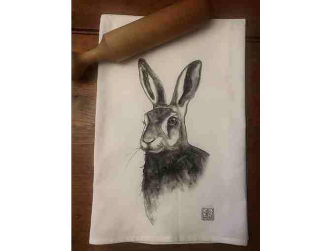 Tea Towels - Set of 3 - Cow, Hare, Moose