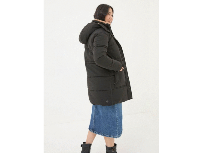 FatFace Maddie Puffer Coat - Women's Size 6 - Photo 2