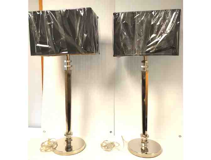 Lamps with Square Black Shade - Photo 1