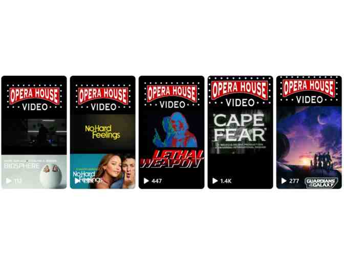 Video Movie rentals - Opera House Video