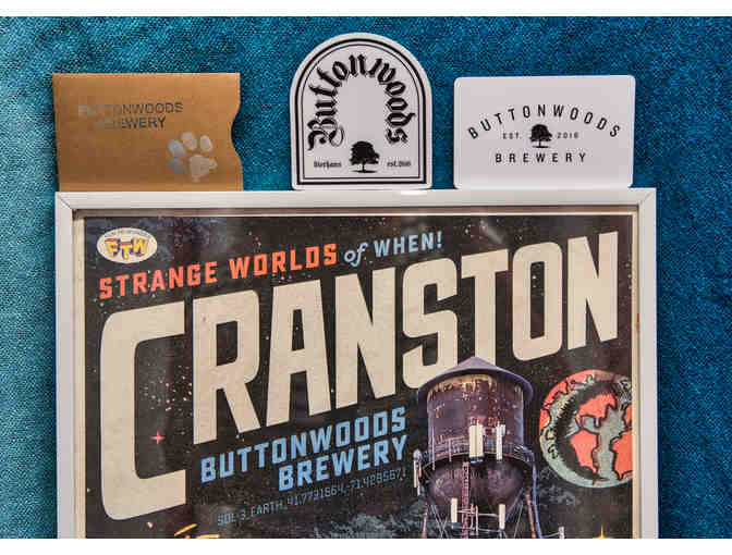 Buttonwoods Brewery Gift Card and Swag Set!