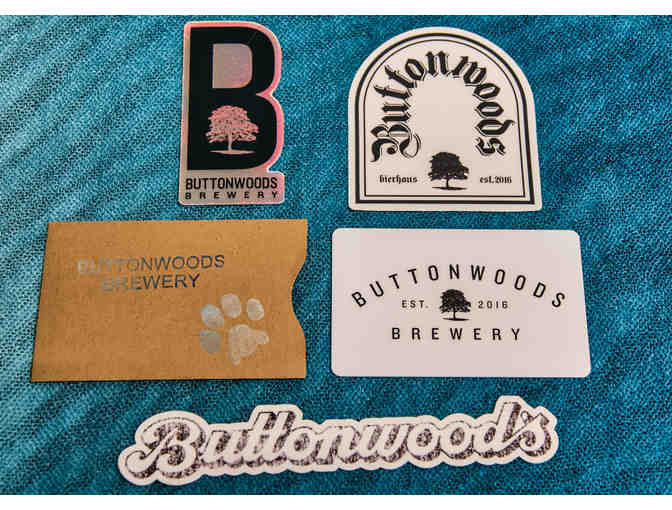 Buttonwoods Brewery Gift Card and Swag Set!