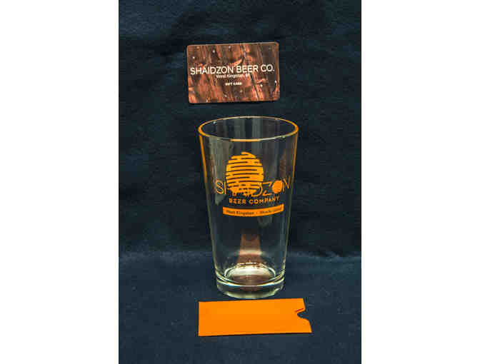 Shaidzon Brewery Gift Card and Pint Glass