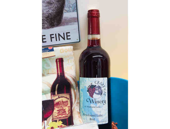 Drinking Wine and Feline Fine