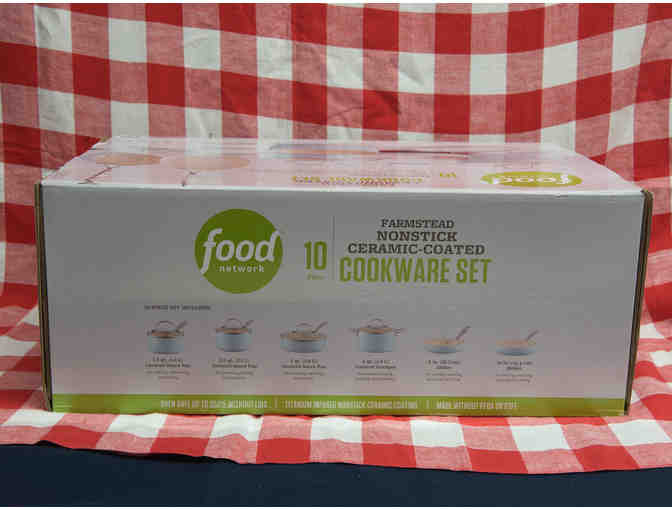 Food Network Farmstead Nonstick Ceramic-Coated Cookware Set