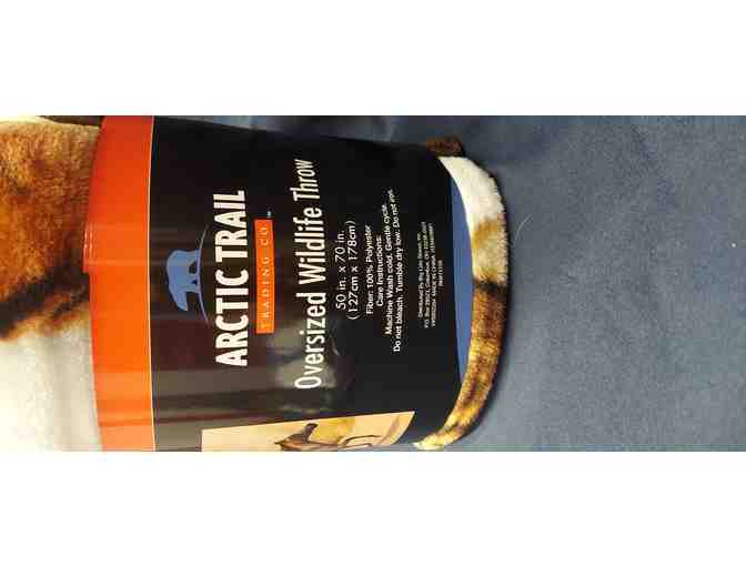 Dover Saddlery Gift Card and Wild Horse Plush Throw