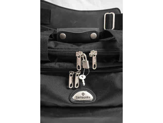 Samsonite Black Canvas Duffel Bag