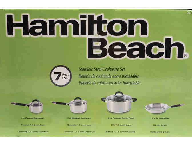 Hamilton Beach 7 pc. Contempo Cookware Set
