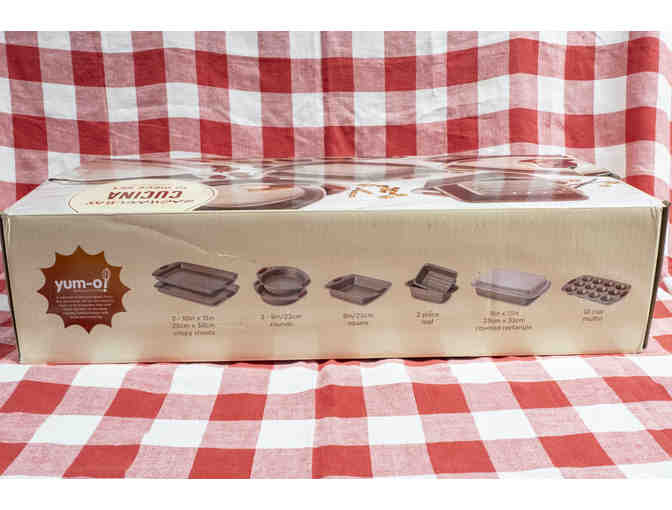 Rachel Ray Cucina 10 Piece Bakeware Set - Red