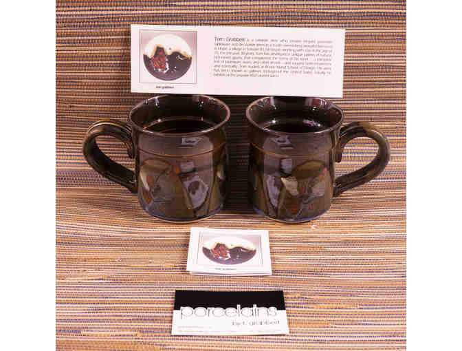 Porcelain Mugs from Tom Grabbert Studios