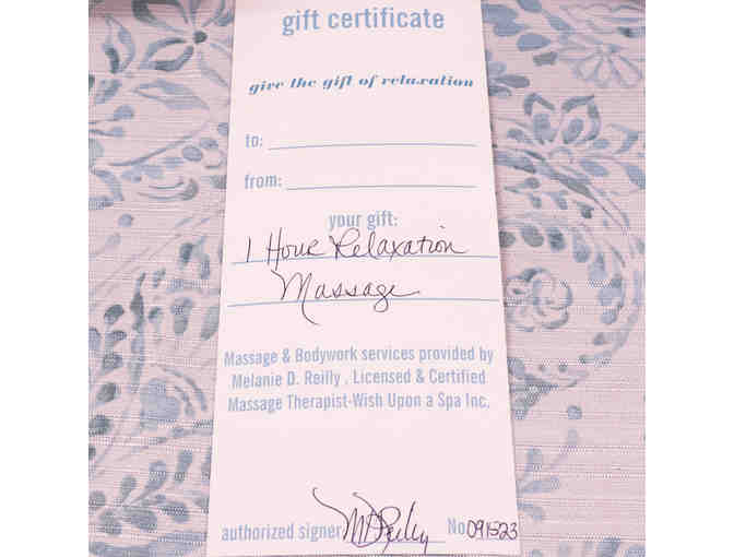 Relaxation Massage and Spa Package