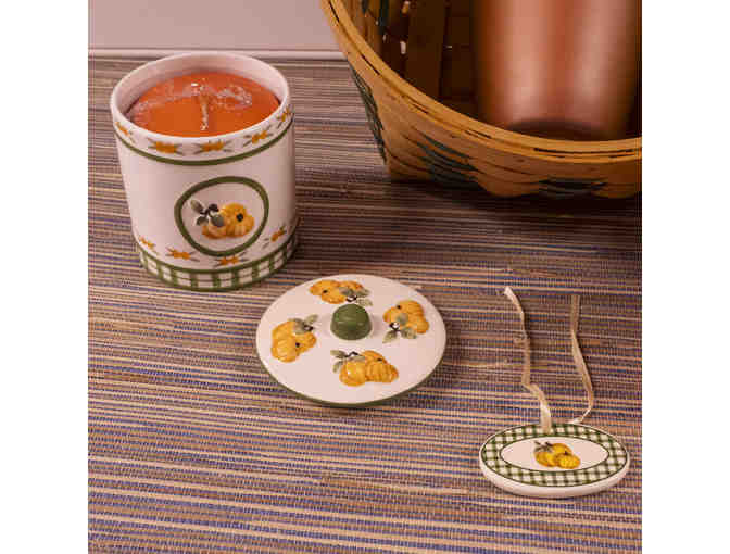 Autumn Pumpkin Candle Set