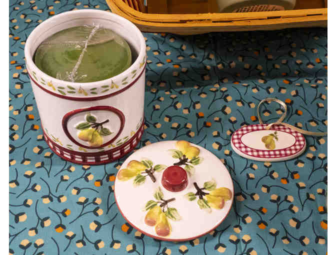 Winter Spiced Pear Candle Set