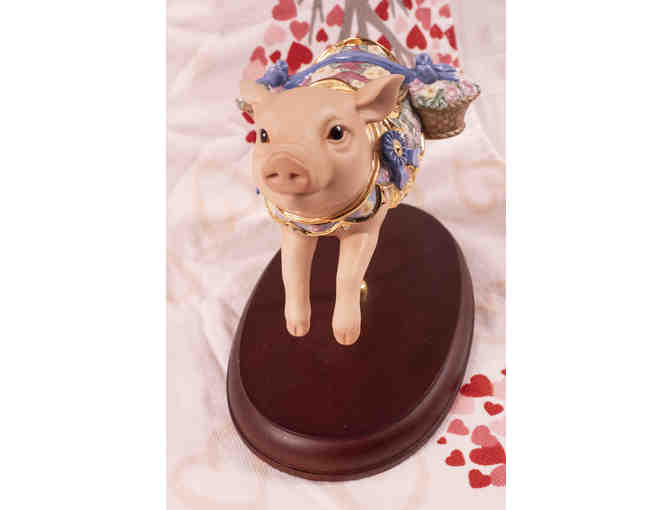 Lenox Blue Ribbon Carousel Pig