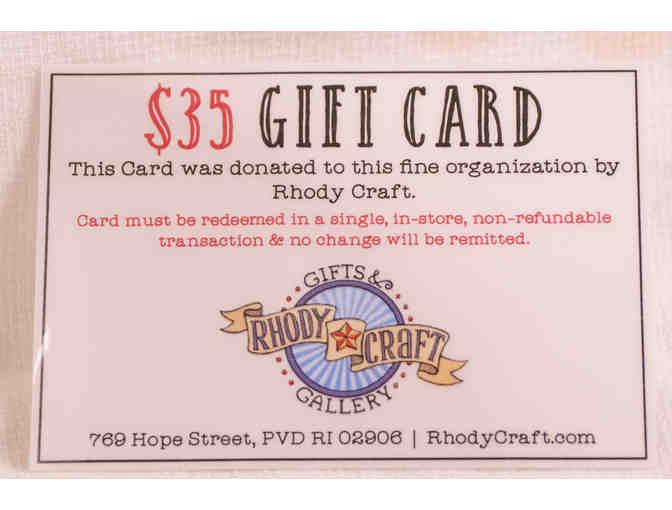 Rhody Craft Gift Card Plus!