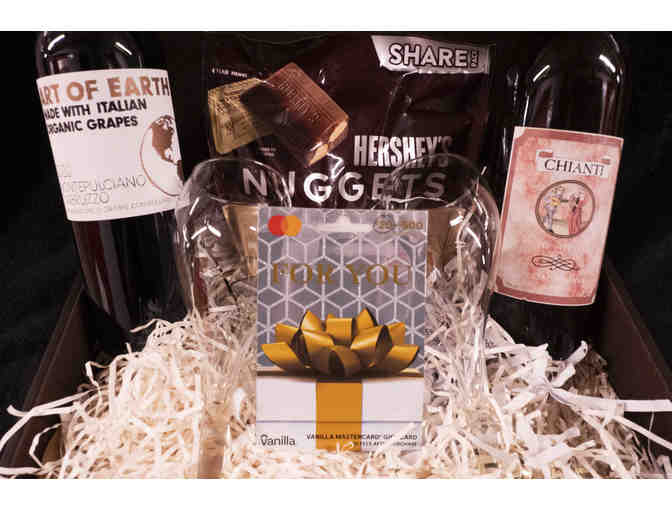 Wine Treasure Chest with Gift Card