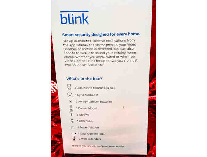 BLINK VIDEO DOORBELL AND SYNC MODULE 2