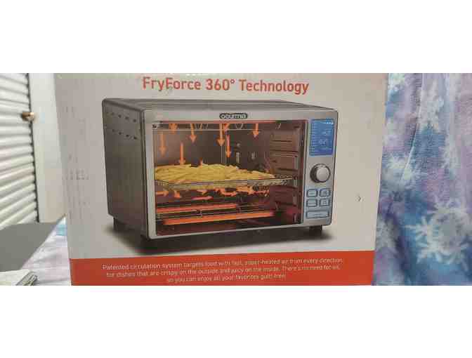 GOURMIA STAINLESS STEEL FRENCH DOOR DIGITAL AIR FRYER OVEN