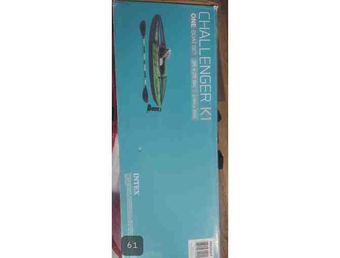 CHALLENGER 1 PERSON SIT-IN KAYAK AND FLOTATION AID