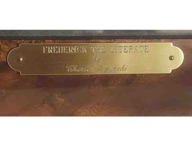 FREDERICK THE LITERATE FRAMED PRINT