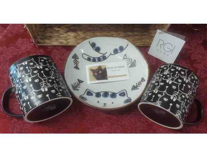 BLACK CAT BASKET 'CURIOSITIES'