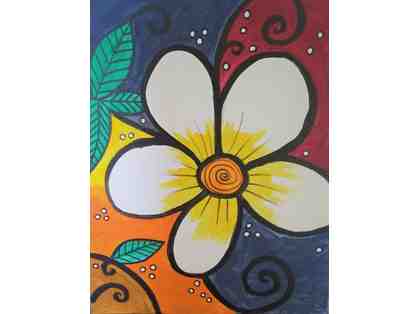 Painting - White Flower