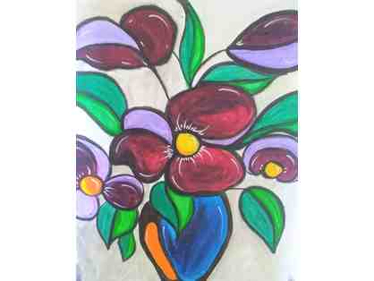 Painting - Flowers in a Vase