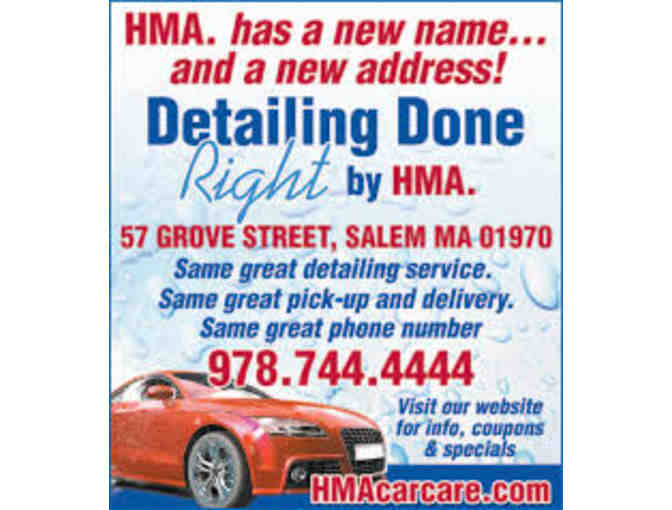 Detailing Done Right $50 Certificate