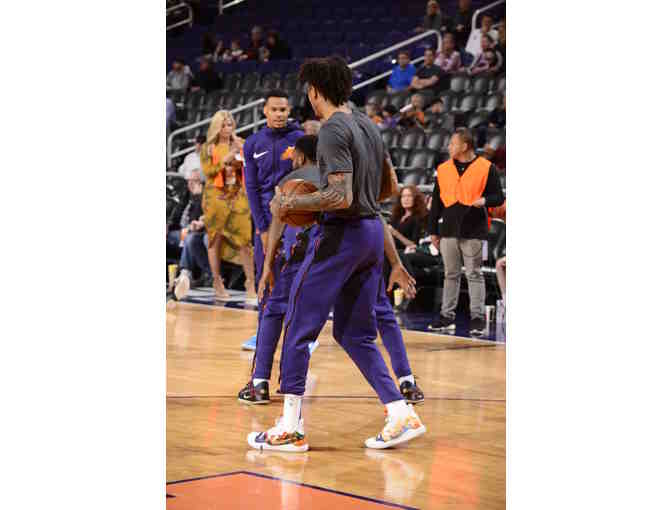 Kelly Oubre Custom, Game Worn BHM Nike Shoes