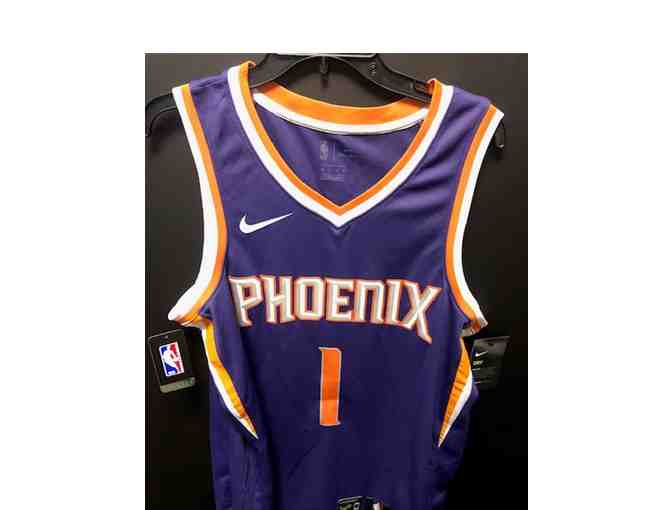 Devin Booker Autographed Purple jersey