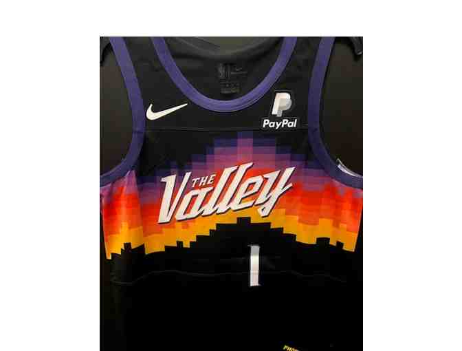 Devin Booker Autographed Valley Jersey
