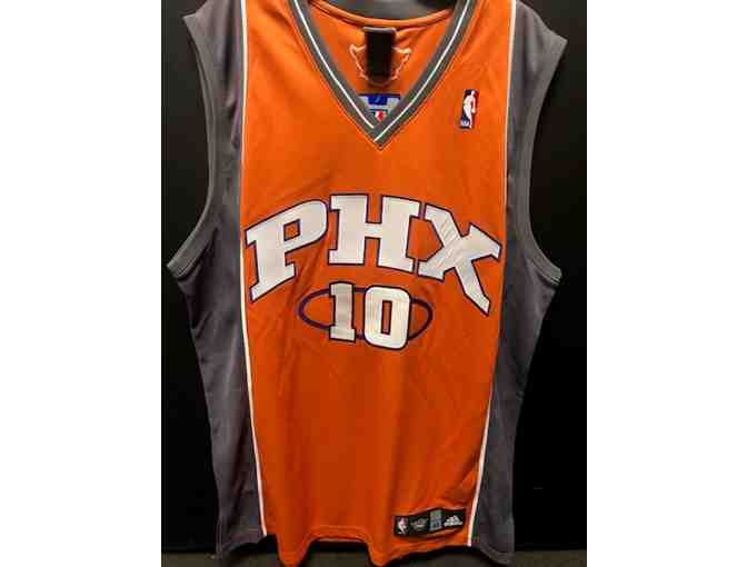 Leandro Barbosa Autographed Throw Back Jersey